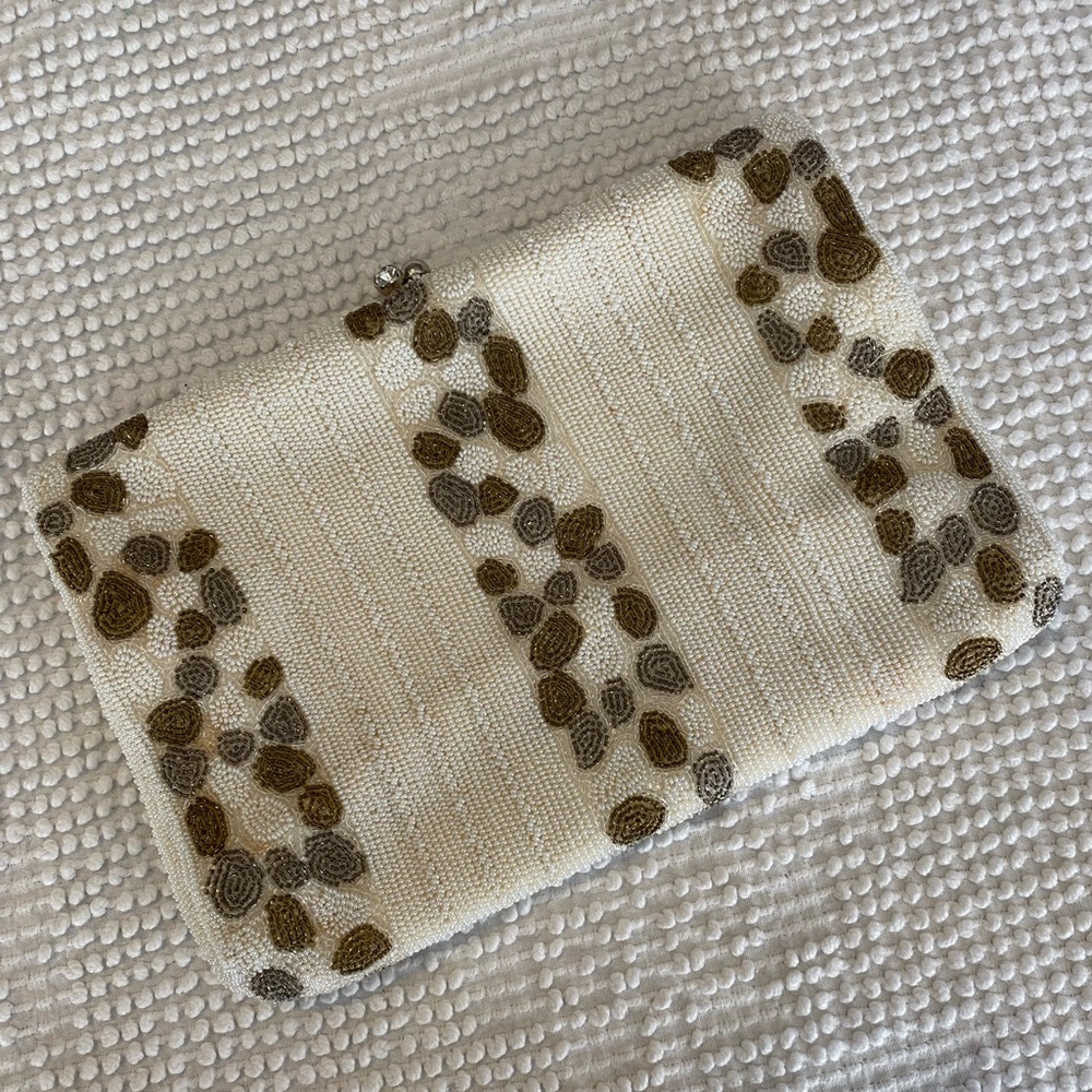 Vintage Beaded Handbag Clutch